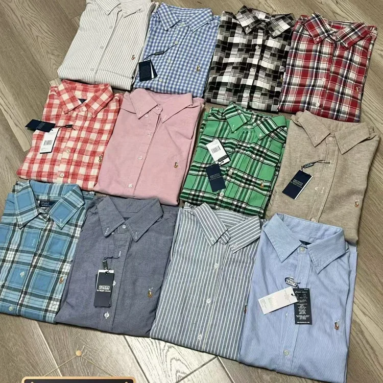 Catalog seller-listing image: RL pony long-sleeve shirt; not warehouse QC