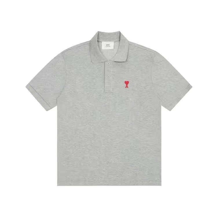 Ami Paris Ami de Coeur Pink Polo - 2
