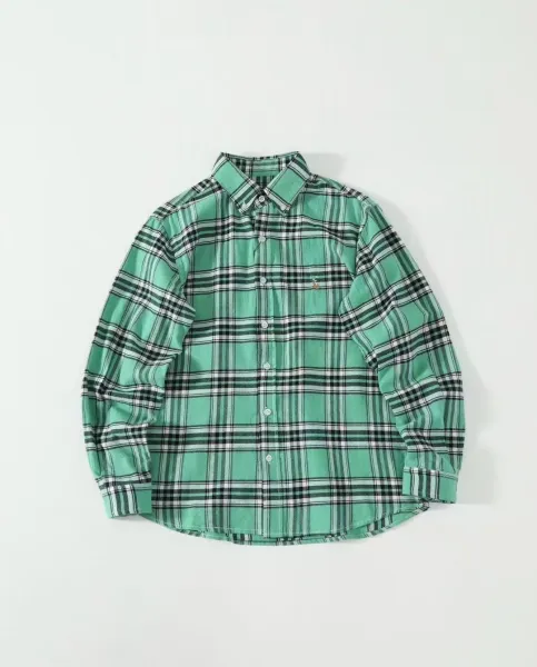 Ralph Lauren Classic Fit Check Shirt Blue White - 7