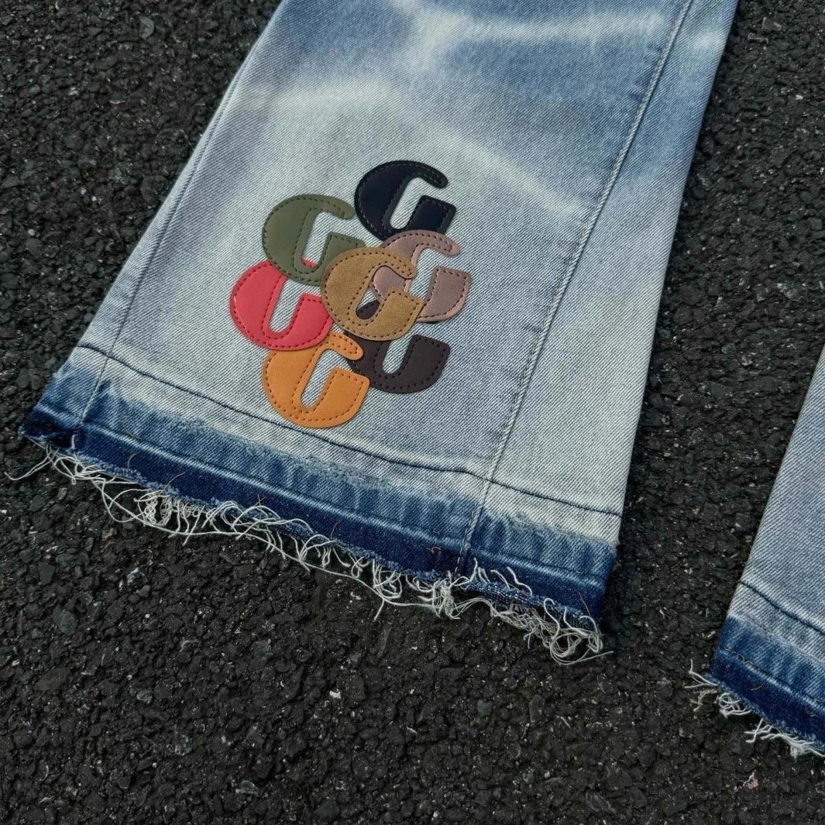 Washed Denim Jeans photo 7