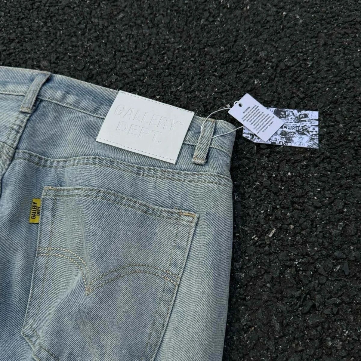 Washed Denim Jeans photo 3