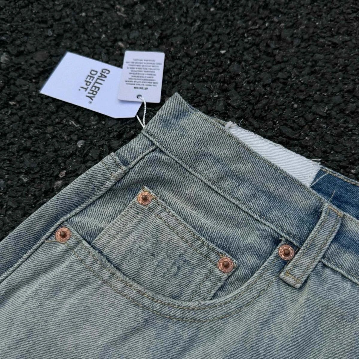 Washed Denim Jeans photo 4