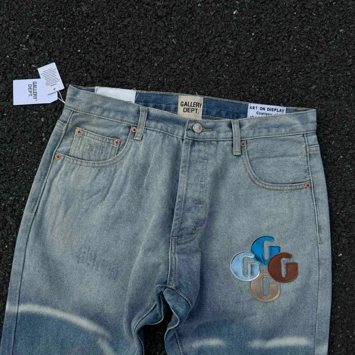 Washed Denim Jeans photo 8