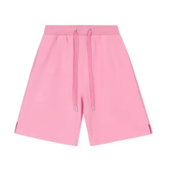 Ami Paris Heart Logo Shorts White - 5