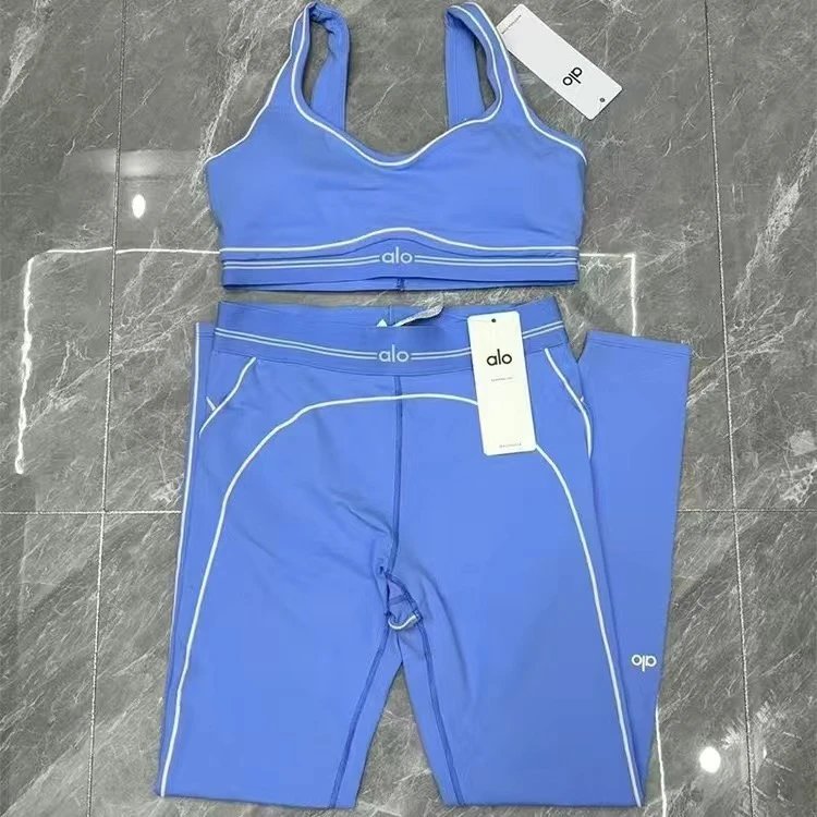 Alo Yoga Studio Collection Pink Activewear Set - 3