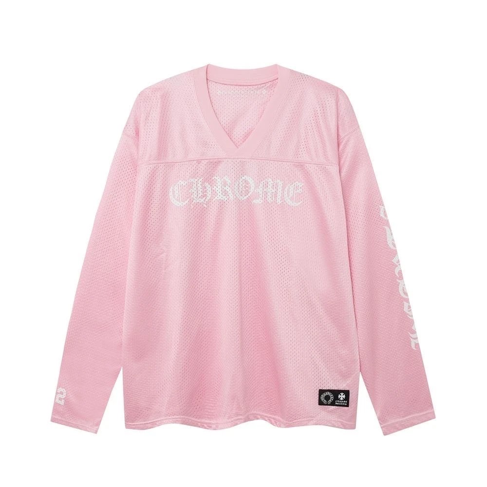pink long-sleeved