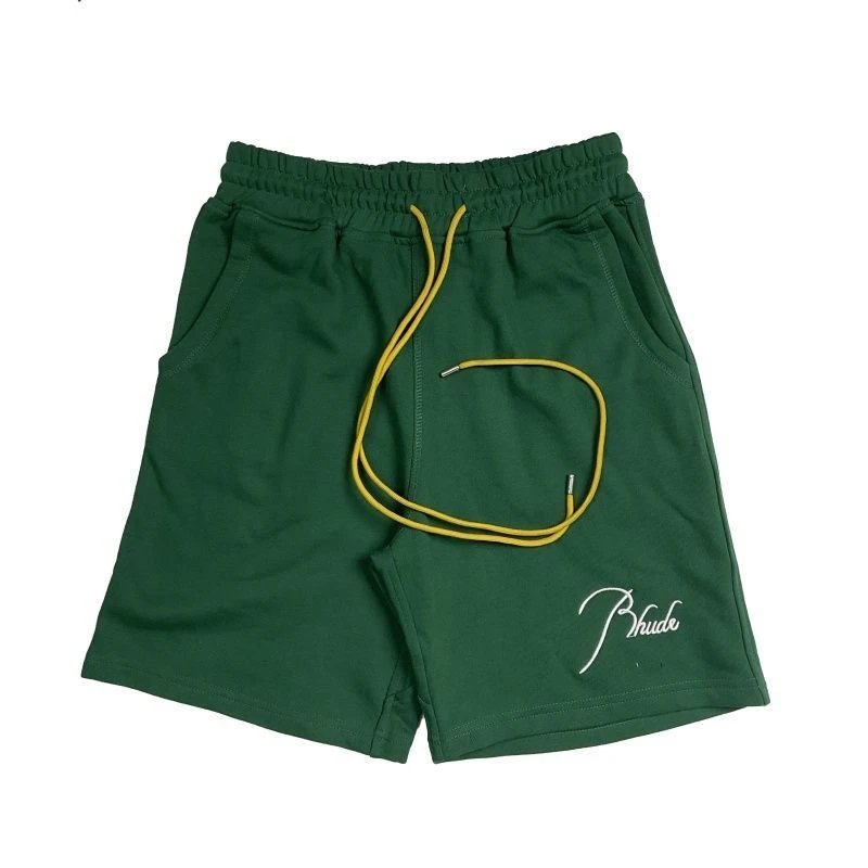 Rhude Shorts Knit drawstring logo image 14