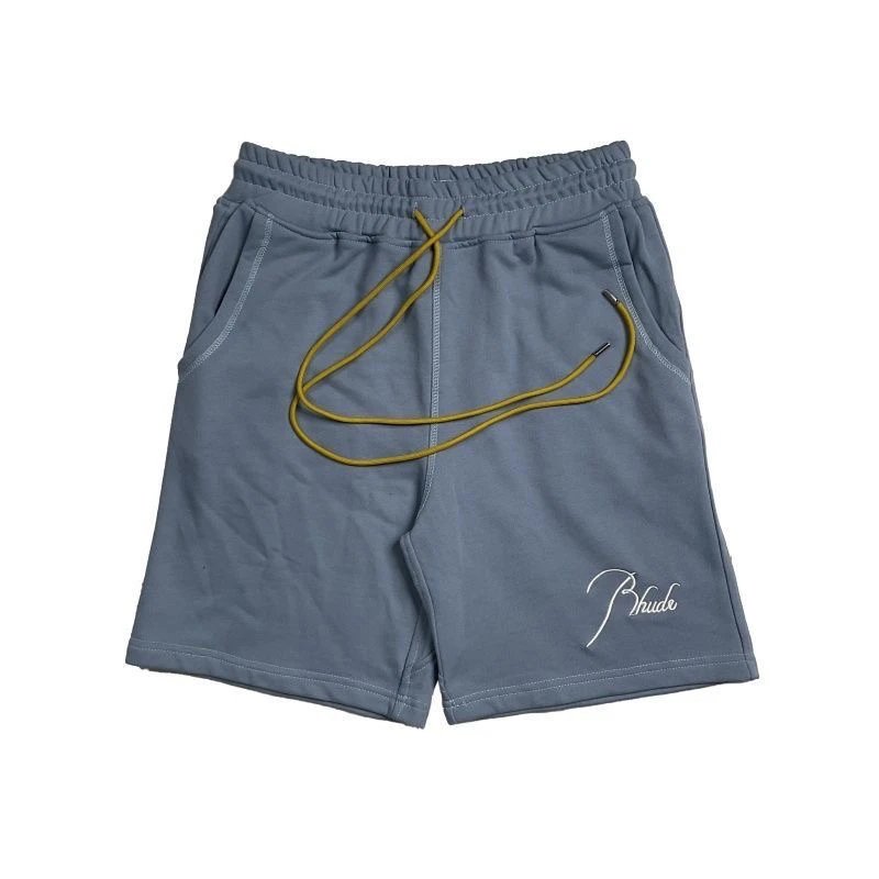 Rhude Shorts Knit drawstring logo image 15