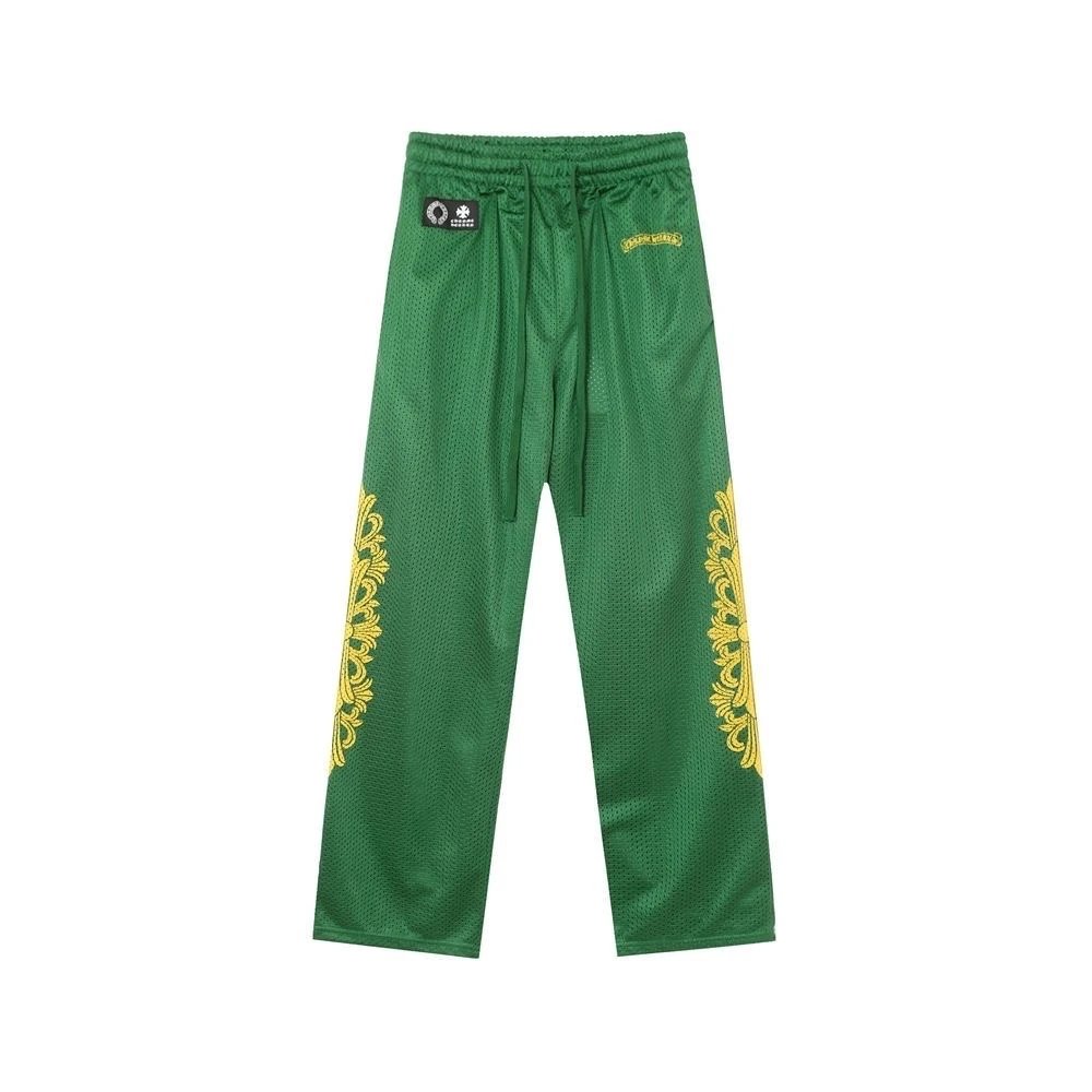 green trousers