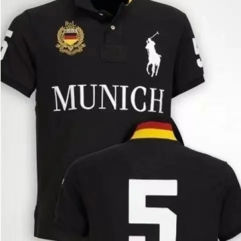 Ralph Lauren Polo São Paulo Yellow-Black Contrast Polo - 4