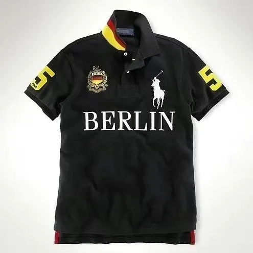 Ralph Lauren Polo São Paulo Yellow-Black Contrast Polo - 13