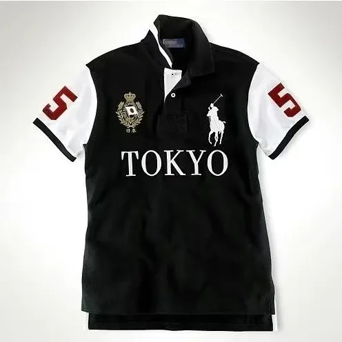 Ralph Lauren Polo São Paulo Yellow-Black Contrast Polo - 14