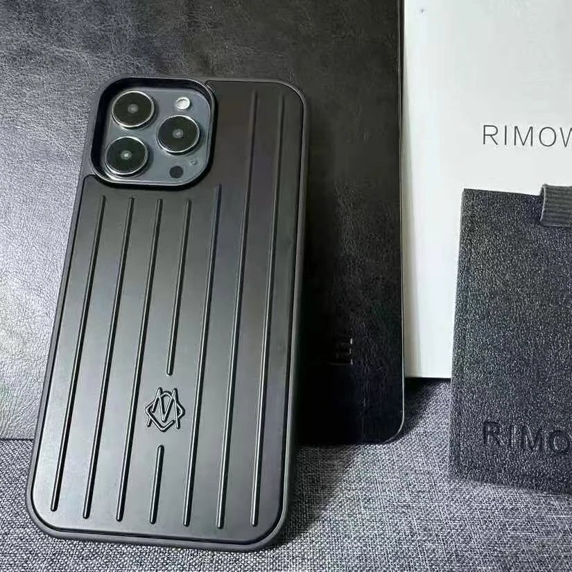 RIMOWA Phone Cases Ribbed aluminum alloy case compatible with iPhone 12–16 Pro Max product image