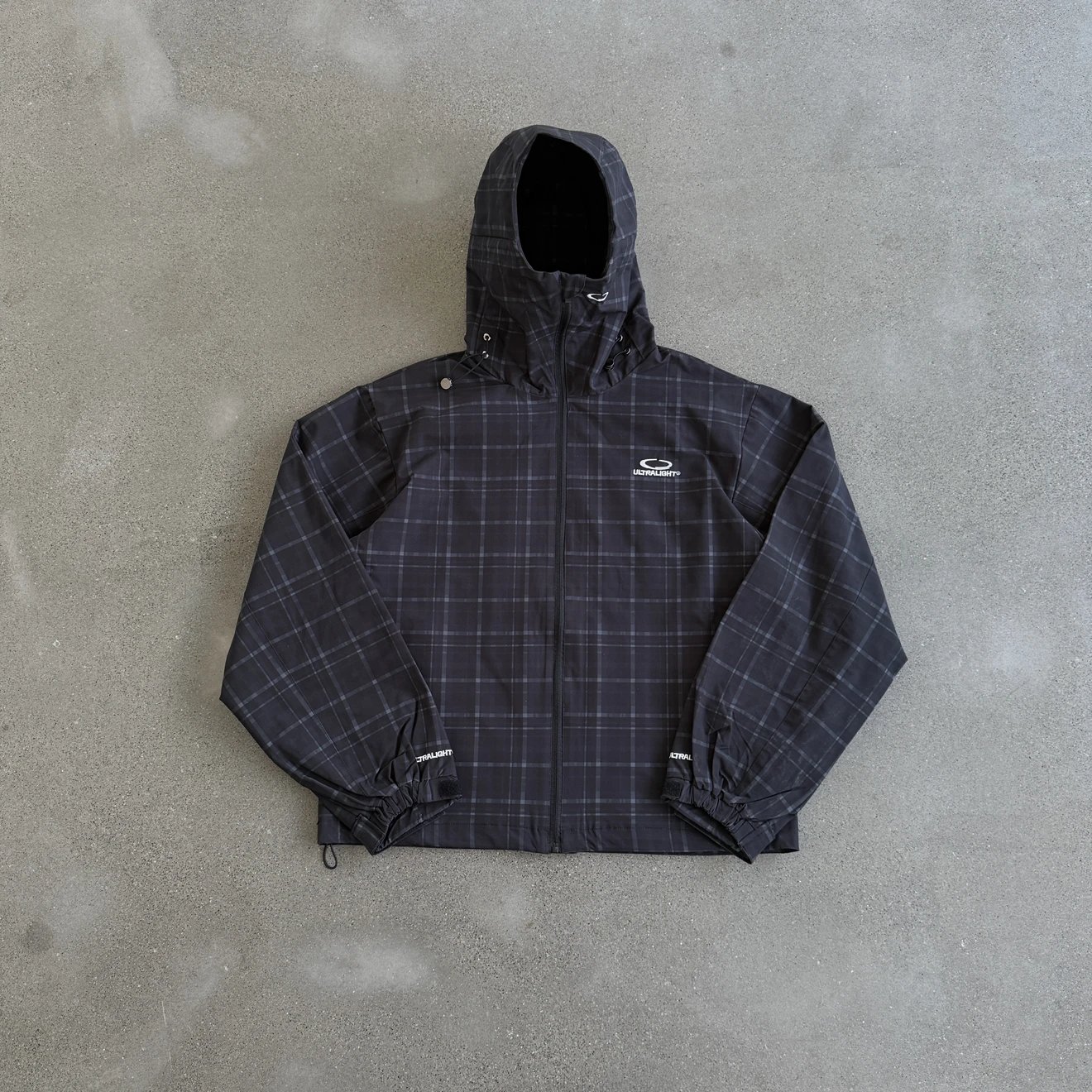 TL - Black Plaid Jacket