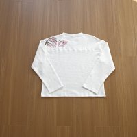Derschutze "blossom" waffle Longsleeve white — seller photo 2