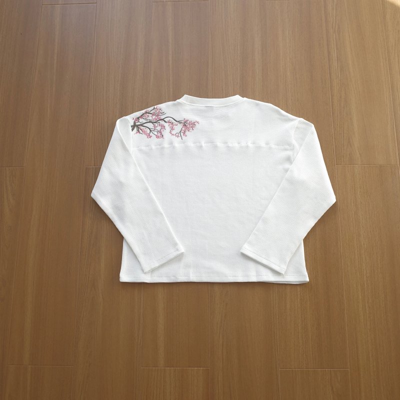 blossom waffle longsleeve