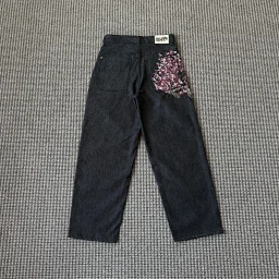 thumbnail for DS black washed cherry blossom jeans