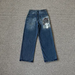 thumbnail for DS navy blue white robe jeans
