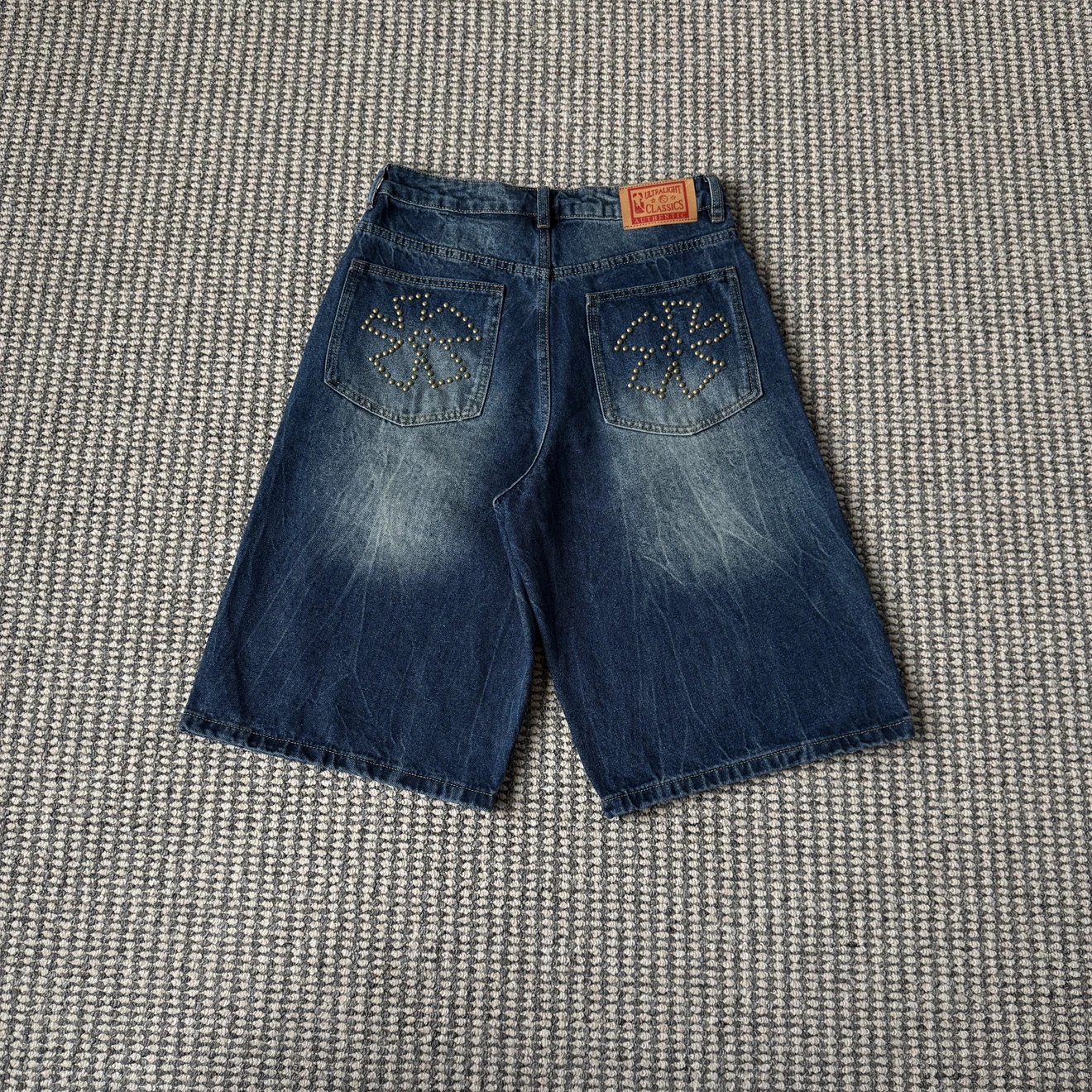 TL Rivet Denim Shorts