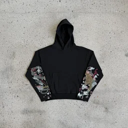 thumbnail for PDS sweatshirt with dragon and tiger embroidery