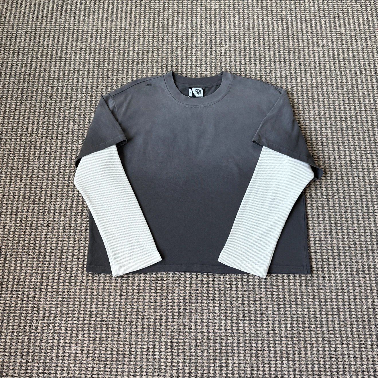 ME Grey Layered Top