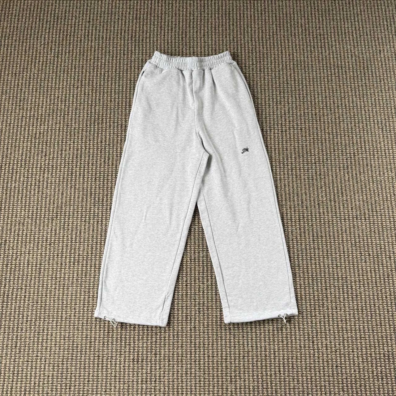derschutz Sweatpants Basic Embroidered Light Grey