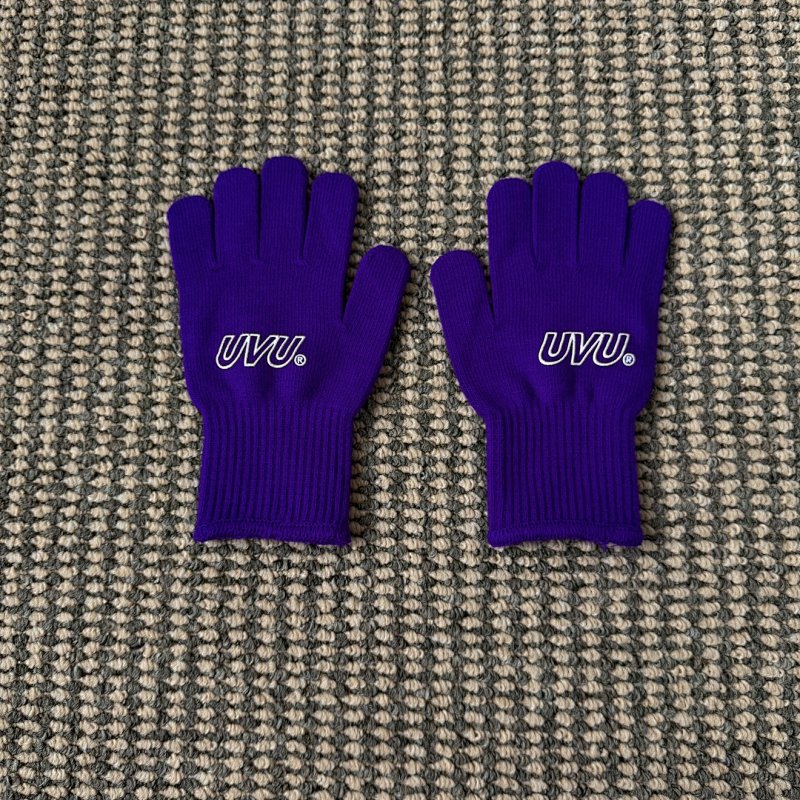 gloves - purple
