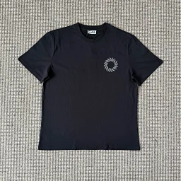 thumbnail for U-white print short sleeves