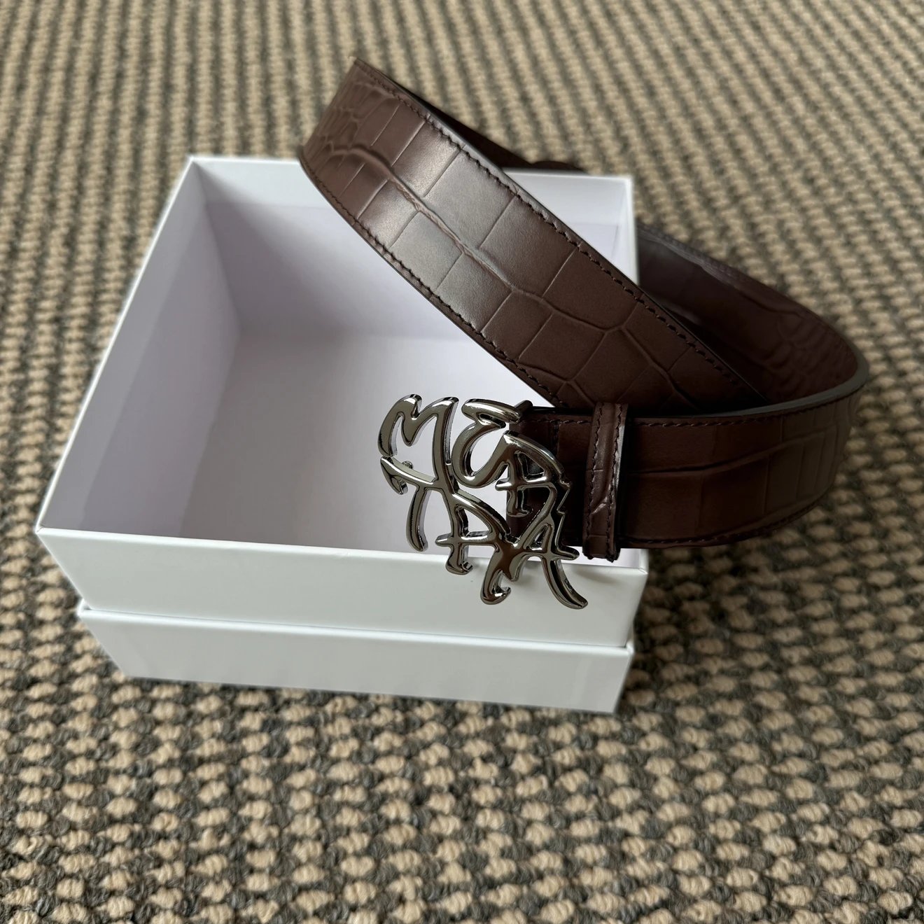 Brown Leather Belt