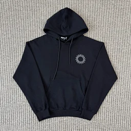 thumbnail for U-white letter hooded sweatshirt