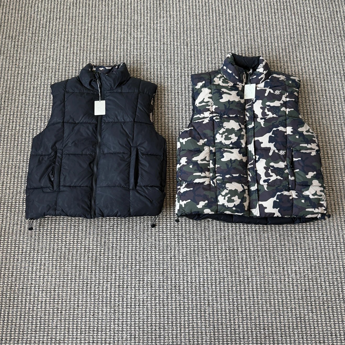 ME两面穿羽绒马甲