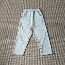 thumbnail for ME embroidered logo spliced sweatpants