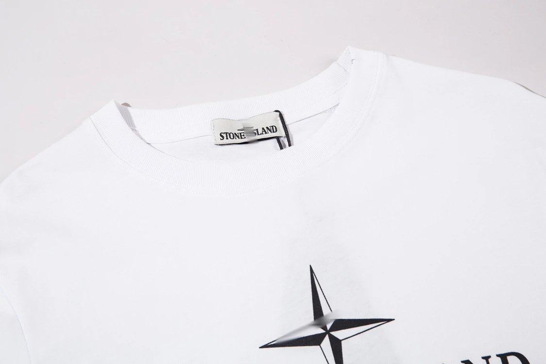 Compass Logo Print Short Sleeve T-Shirt photo 8