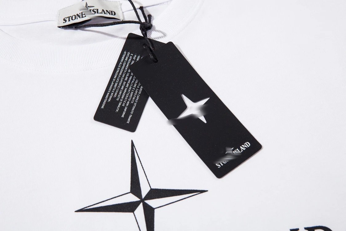 Compass Logo Print Short Sleeve T-Shirt photo 4