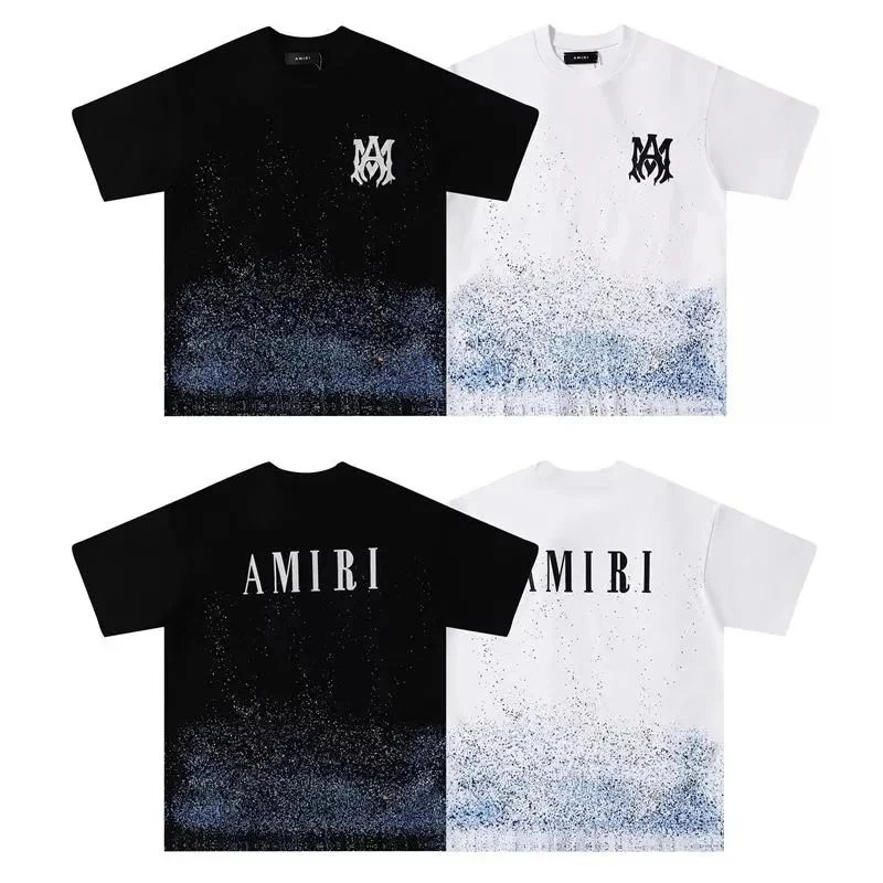 Starry Sky Print Pure Cotton T-Shirt photo 5