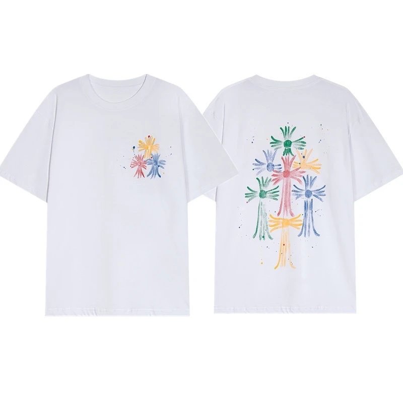 Cross Sanskrit Letter T-Shirt photo 2