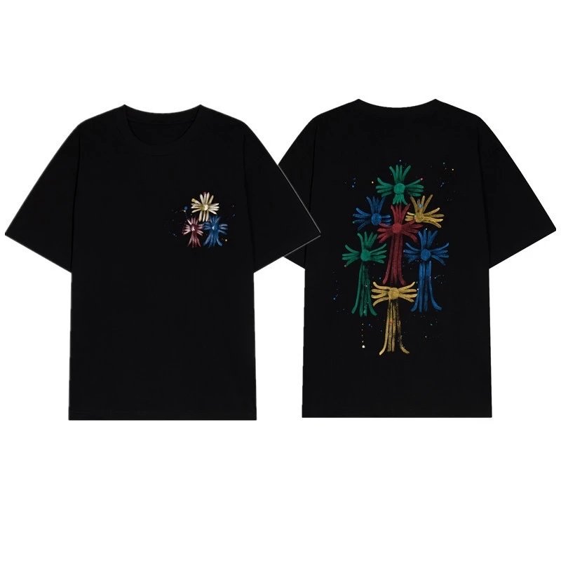 Cross Sanskrit Letter T-Shirt photo 3