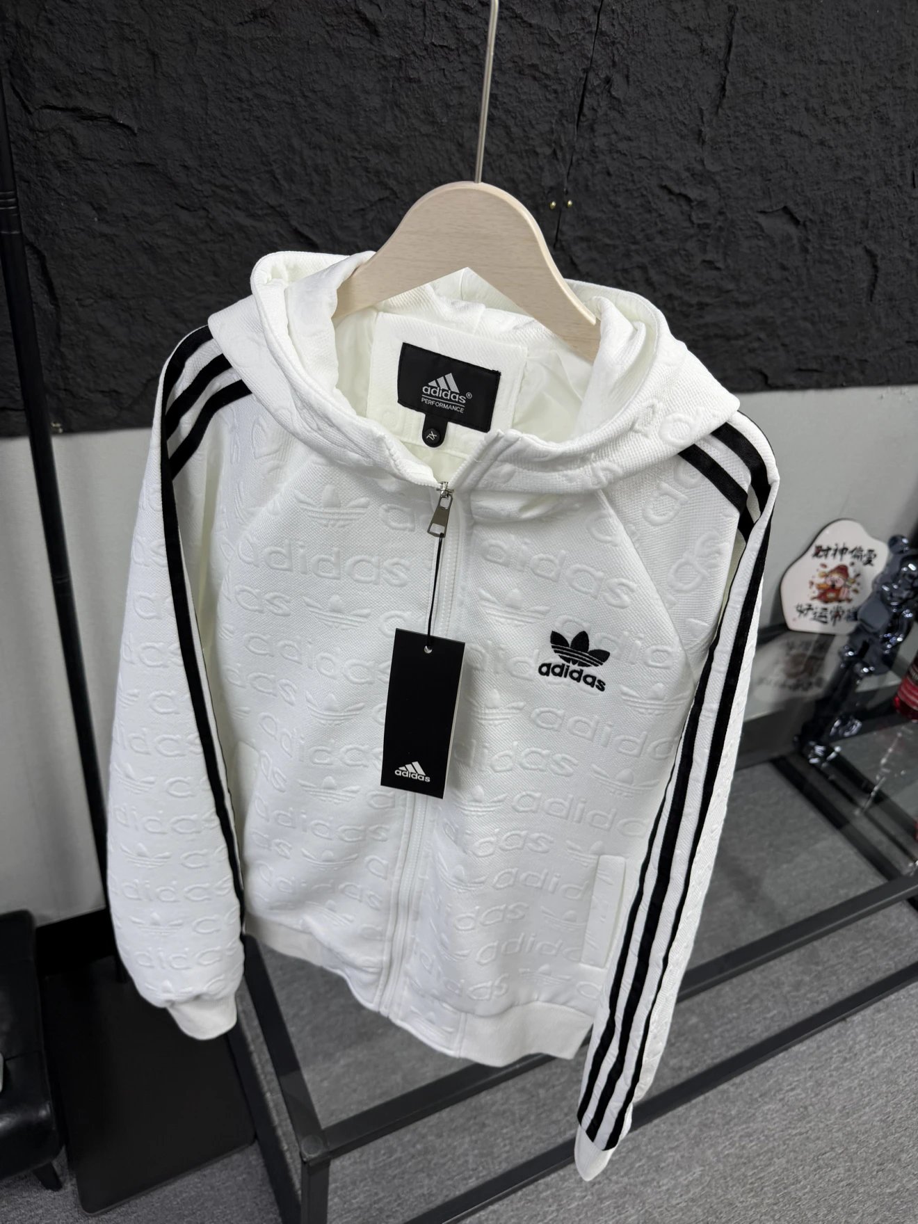 【现货秒发】蒙哥自主出品 Adidas阿迪达斯QQ糖 经典三叶草外套夹克  三标齐全 原包装 男女同款