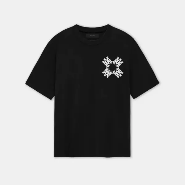 Amiri Hollywood California Burgundy T-Shirt - 4
