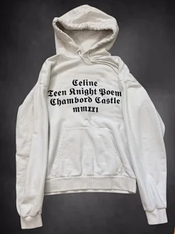 thumbnail for 21aw Teen Knight Poem Hoodie