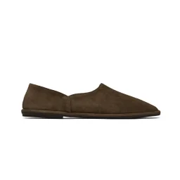 thumbnail for [Mid-Year Special, No Returns or Exchanges] therow Canal One-Foot Pedal High Mercerized Strong Quality Top Layer Calf Suede Back