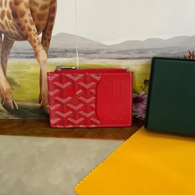 Goyard Wallets & Card Holders Zip Coin Purse with Slots product detail image 10