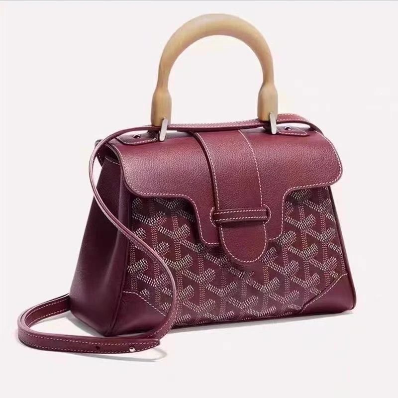 Goyard Saint Louis PM Yellow Leather Handbag - 5