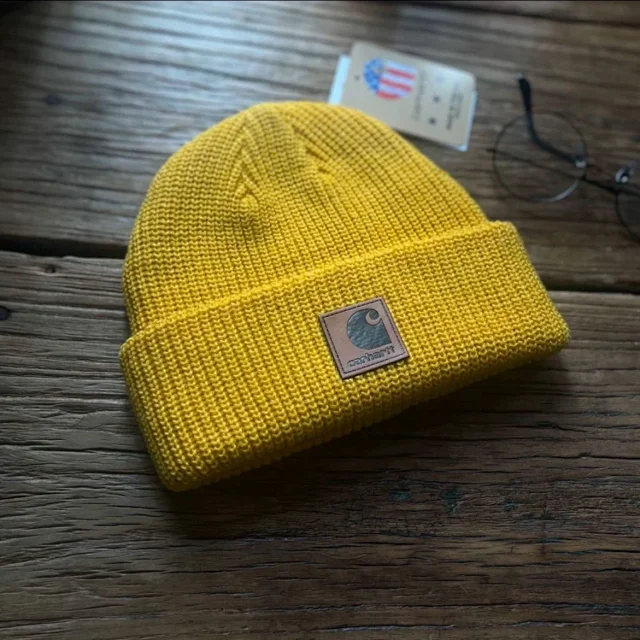 Carhartt Hats Rib-knit cuffed beanie product detail image 5