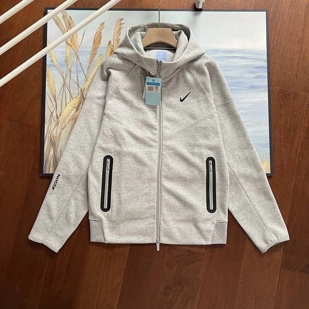 Nike NOCTA Tech Fleece Joggers Light Gray Sweatpants product detail 2 in Litbuy spreadsheet finds
