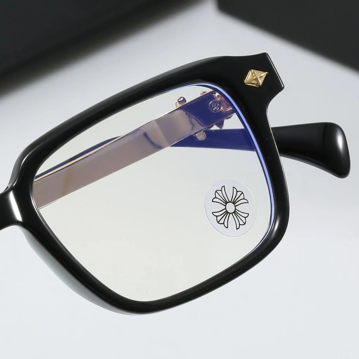 Chrome Hearts 9202 Brown Acetate Optical Glasses - 9
