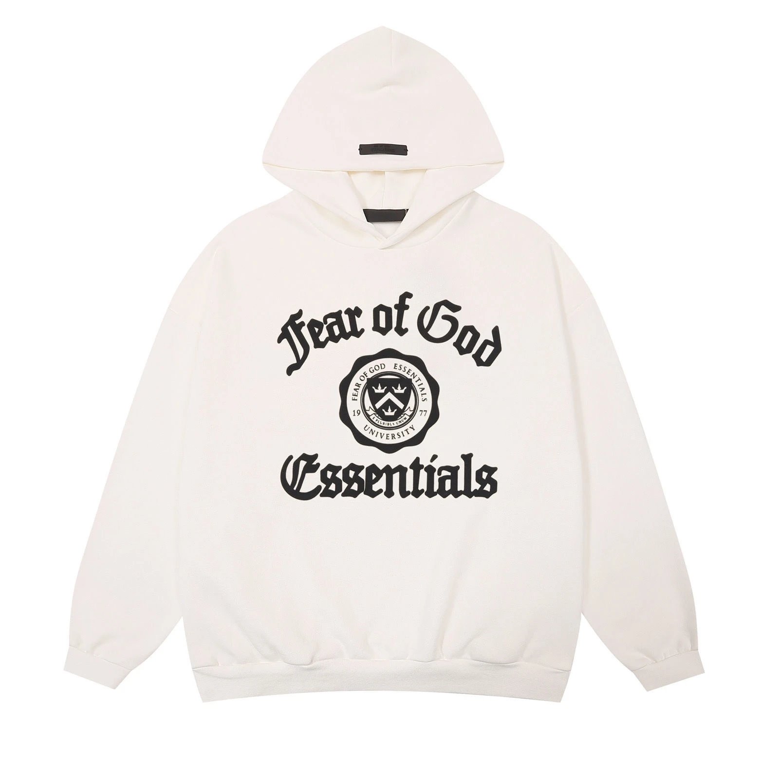 Fear of God Essentials University Hoodie Black - 8