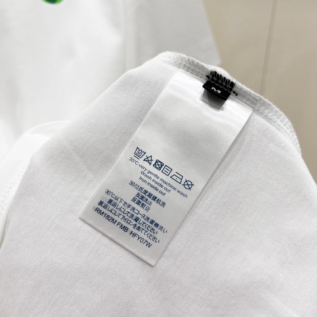 Louis Vuitton Multicolor Floral Embroidery T-Shirt White - 10