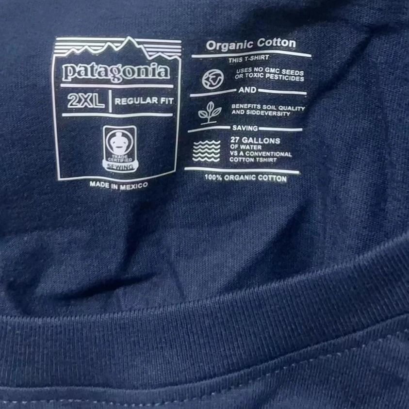 Patagonia P-6 Logo Responsibili-Tee Gray T-Shirt - 11