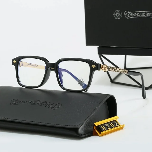 Chrome Hearts Eyewear Square Optical Frames with Dragon-Scale Temples product detail image 2